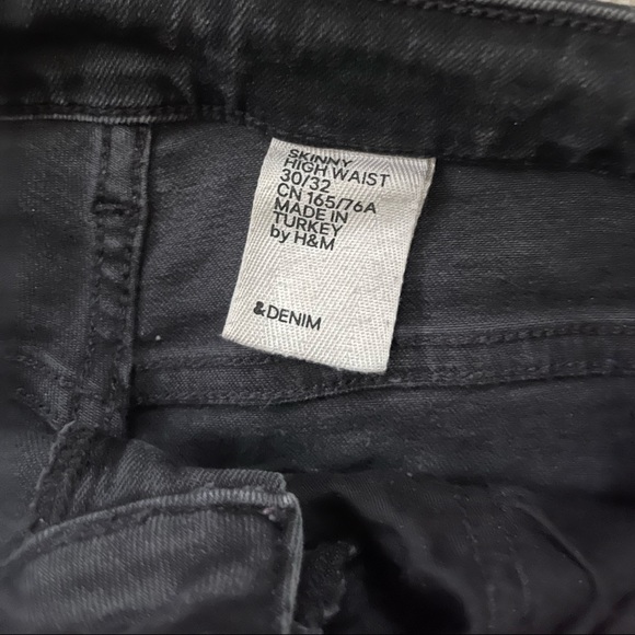 Ripped high waisted skinny jeans - Picture 3 of 3